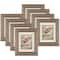 8 Pack: Silver 8" x 10" Floral Frame with Mat, Home Collection by Studio Décor®